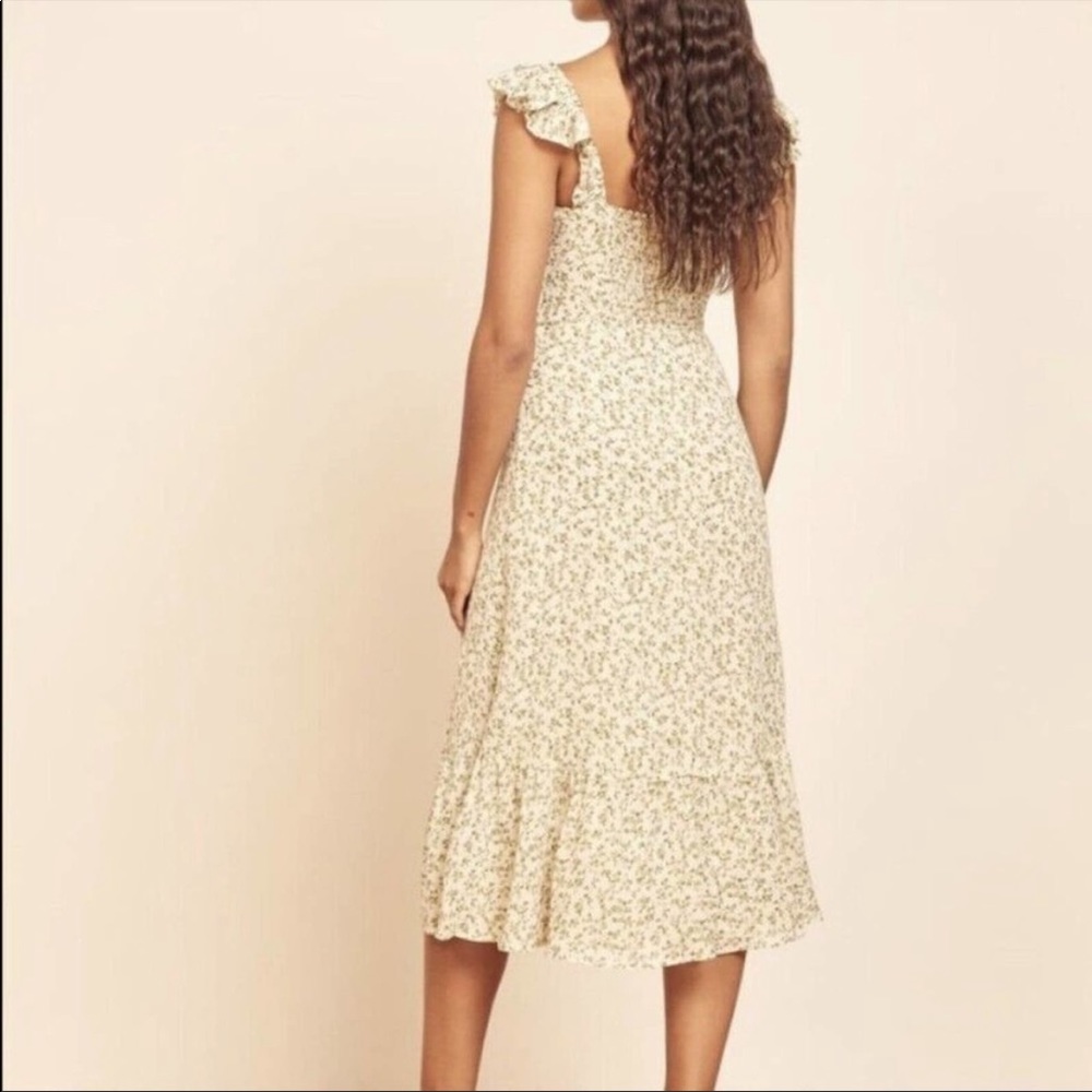 Reformation Bondi Dress In Ivy Excellent Condition - Picture 3 of 6